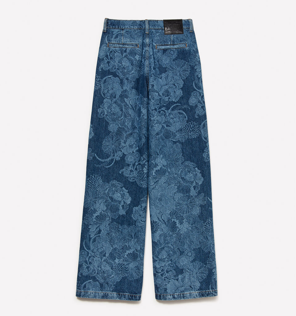 Jeans Style 68 mom fit scuro - jeans mom fit e boyfriend da donna - Blu | Sisley image number 6